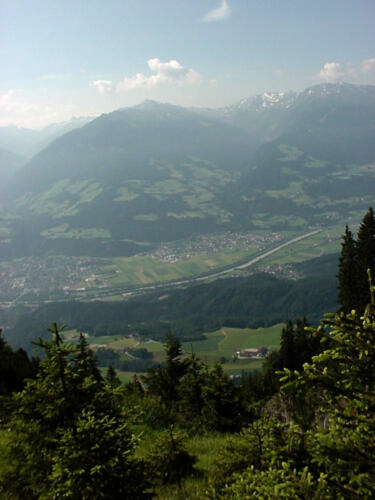 Ausblick auf das Inntal.